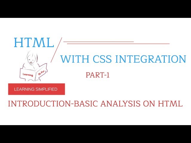 HTML and CSS Tutorial for Beginners Part1- HTML quick notes