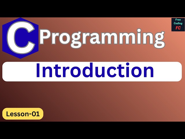 C Programming |Learn C Programming |Introduction |Lesson-1|