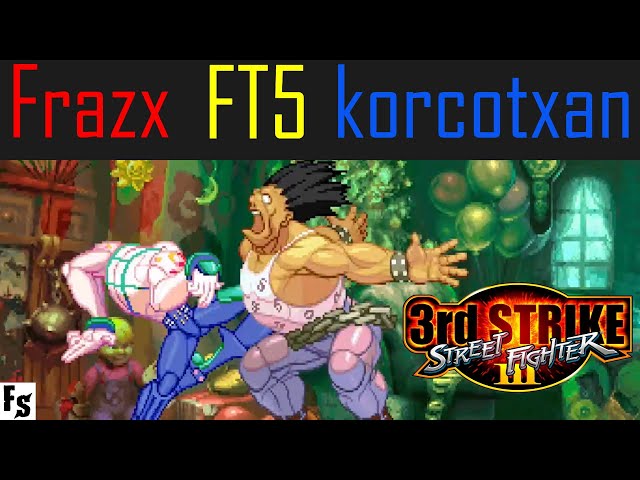 Street Fighter III: Third Strike - Frazx [Necro] vs korcotxan [Hugo] (Fightcade FT5)