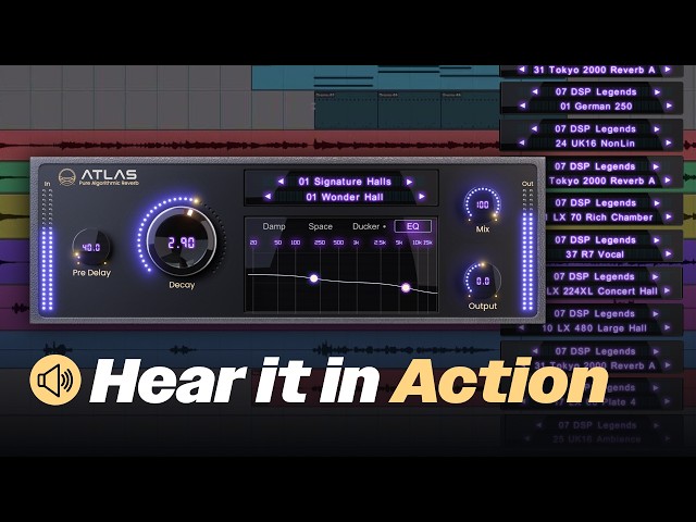 Atlas Reverb Demo | Hear It in the Mix