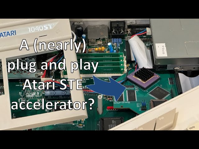 A (nearly) Plug and Play Atari STE accelerator!