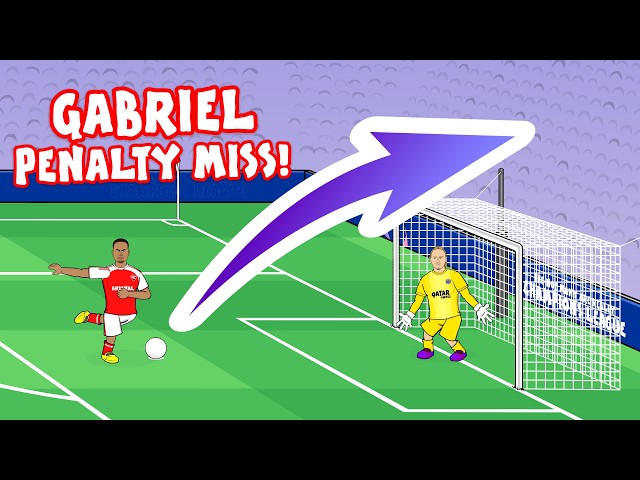 GABRIEL MISSES A PEN IN THE CHAMPIONS LEAGUE FINAL😂 PSG are champions!