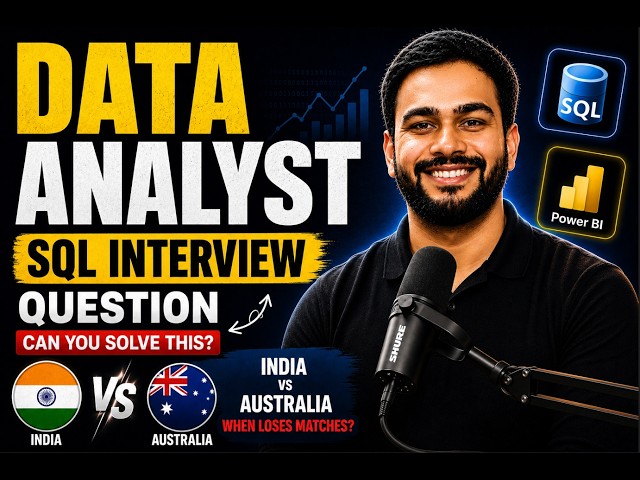 Data Analyst SQL Interview Question | Scenerio SQL Question  #SQL #Interview #dataanalytics 