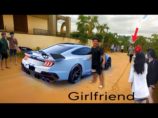 I Was Abandoned By My Girlfriend, I Built A Ford Mustang Sports Car From Old Toyota
