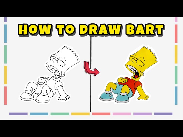 How to Draw Bart Simpson from The Simpsons – Guide for Beginners