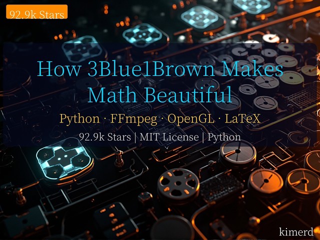 How 3Blue1Brown Makes Math Beautiful - Manim Full Breakdown