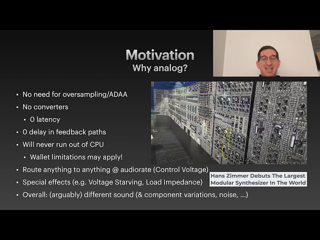 Analog Filters for Realtime Audio - George Gkountouras - ADC 2025