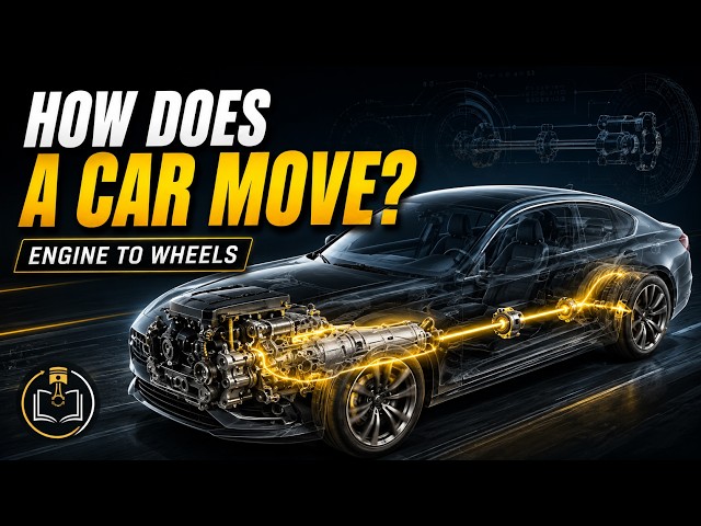 How Does a Car Actually Move? Engine to Wheels Explained