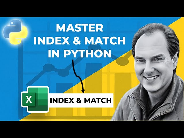 Access Sorted & Unsorted Data Using Python | Index & Match | Excel Integration Explored 📈💡