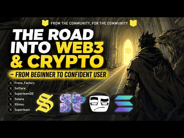 The Road into Web3 & Crypto - From Beginner to Confident User | The Beginning