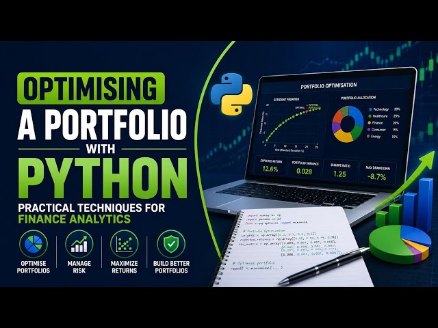 Optimising a Portfolio with Python: Practical Techniques for Finance Analytics