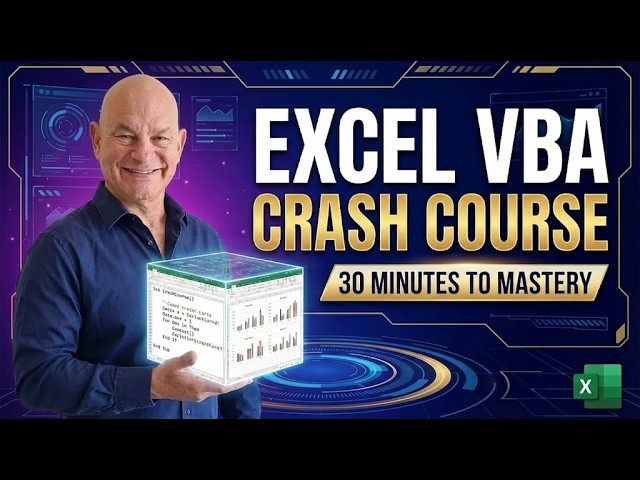 Finish Hours of Work in Seconds: Excel VBA Tutorial