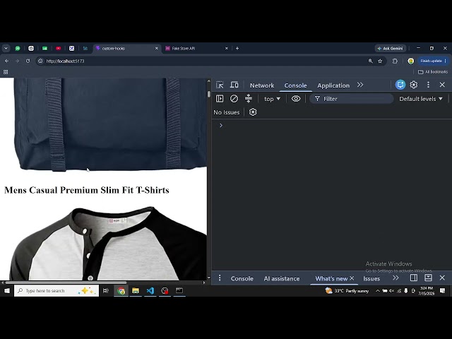 148. Custom hooks in reactjs | Fetch API | What is debouncing