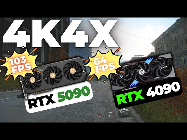 RTX 5090 vs 4090 | Tarkov High Res Faceoff