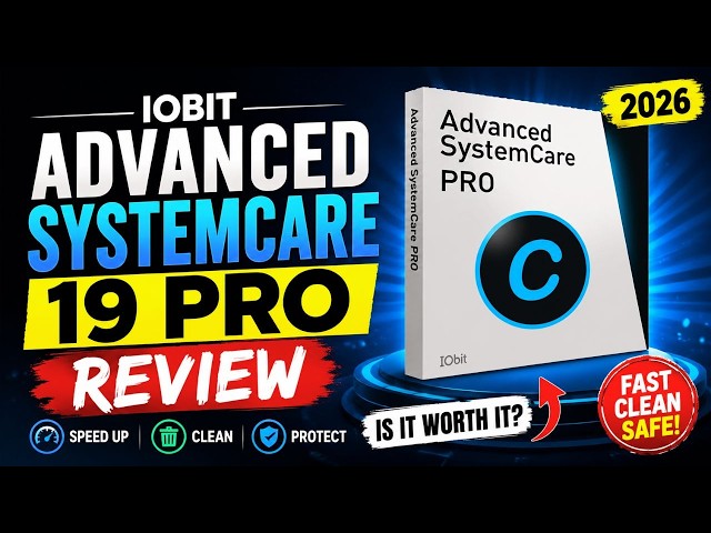 IObit Advanced SystemCare 19 PRO Review 2026 – Is It Worth Buying?