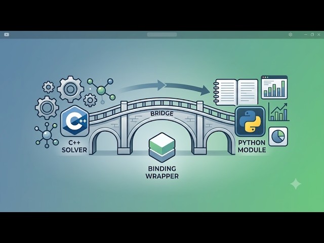 Wrap C++ Native Solvers into Python Modules via Pybind11