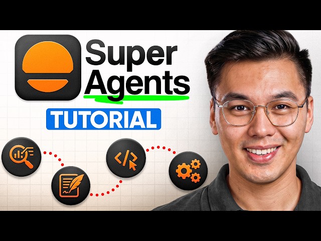 Base44 Tutorial: How To Use Base44 Superagents (AI Agents)