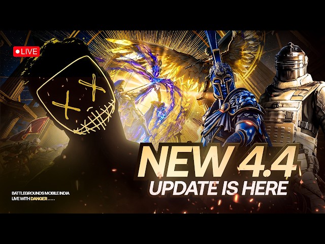EXPLORING NEW BGMI 4.4 UPDATE | BGMI LIVE w HYDRA DANGER