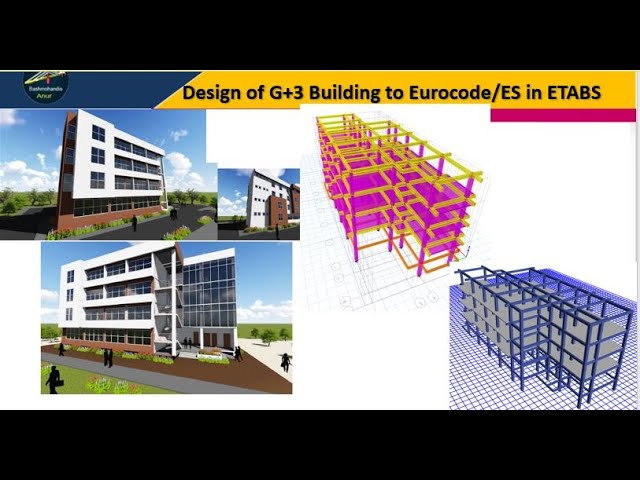 Analysis Design of RC Building as per Eurocode or Ethiopian building code standards in ETABS Part 1
