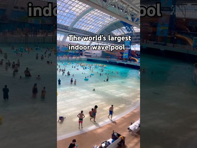 Waterpark Inside West Edmonton Mall in Alberta Canada