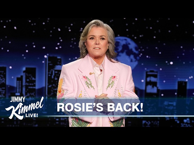 Guest Host Rosie O’Donnell Makes Her Talk Show Return
