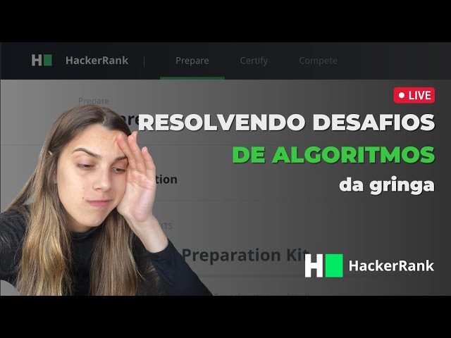 Resolvendo desafios de programação do Hackerrank [+SORTEIO]