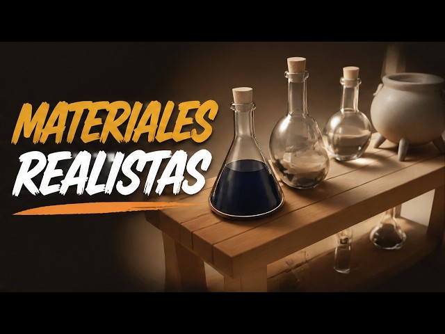 Vidrio y madera en Blender: Consejos y trucos para principiantes