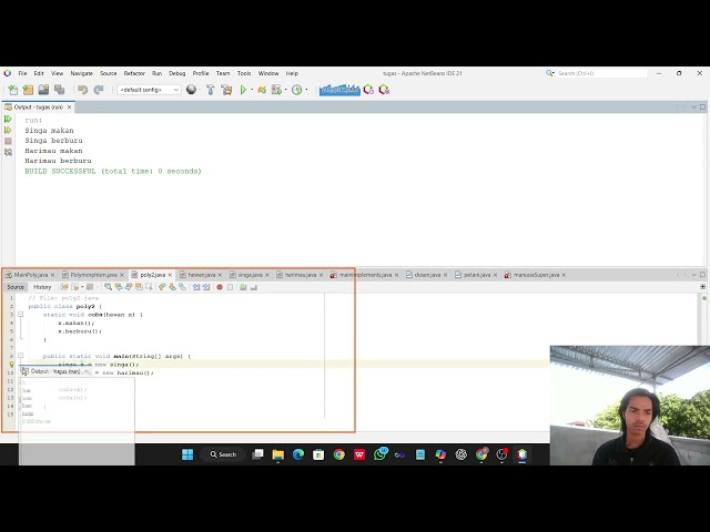 TUGAS VI || Object OrientedProgramming (OOP):Polimorphisme | PEMROGRAMAN JAVA