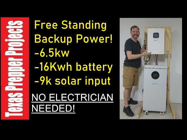 16kWH Big power backup with no install or electrician needed! @wattcyclepower