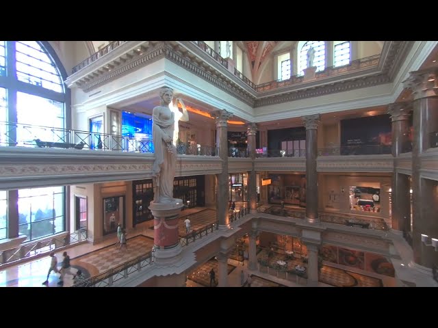 Caesars Curved Escalators at Forum Shops in Virtual Vegas! #VegasVR #virtualvegas #metaquest3