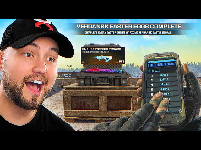 I Completed EVERY EASTER EGG in Warzone!