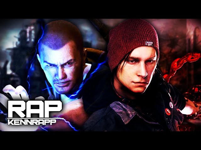 ¿HÉROE O VILLANO? | Delsin y Cole Rap - KennRapp ft. JapZay (Prod. HL)