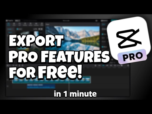Export in Capcut With Pro features (No Pro Required)