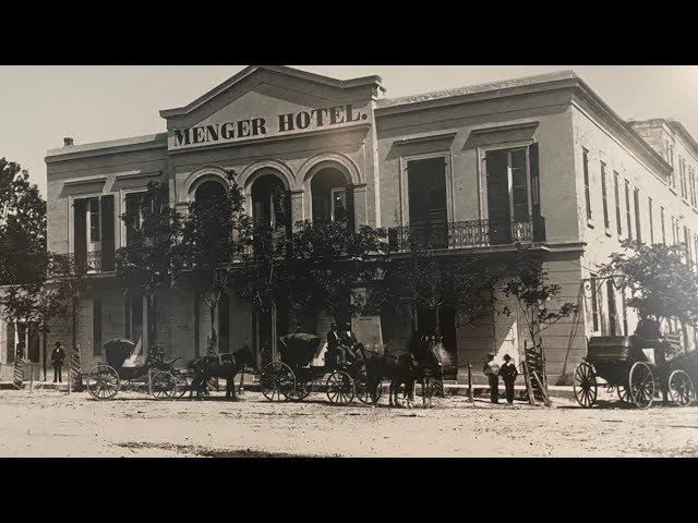 The Most Historic Hotel in America/ The Menger in San Antonio/ So much history!  Haunted?