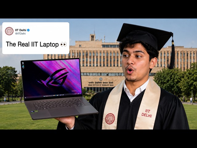 What Laptop Do IIT Students Actually Use (AI/ML, CSE & More)