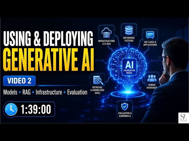 Using & Deploying Generative AI: Use Cases, Models, RAG, Infrastructure & Evaluation