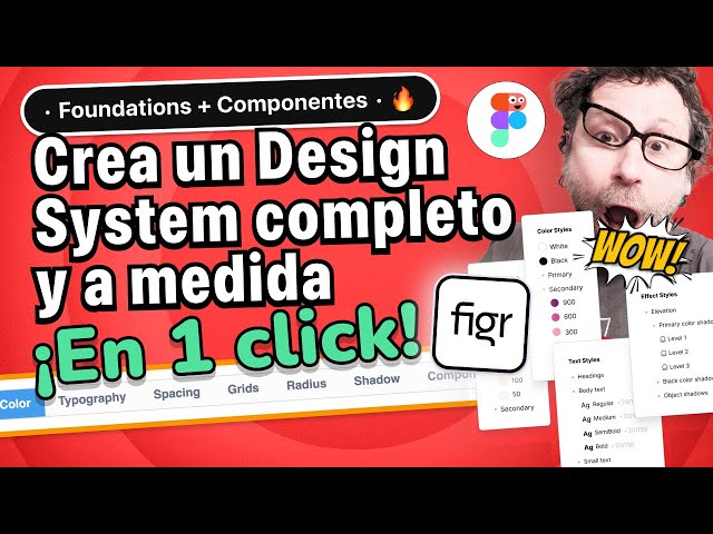 😱 Create a Complete, Custom Design System with Just 1 Click