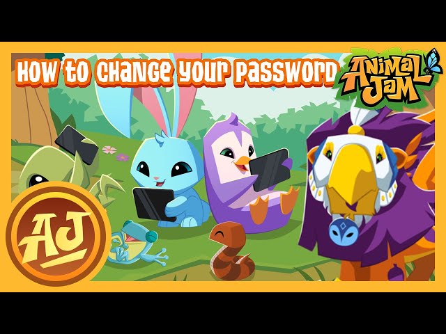 How to Change Your Password | Animal Jam Tutorial