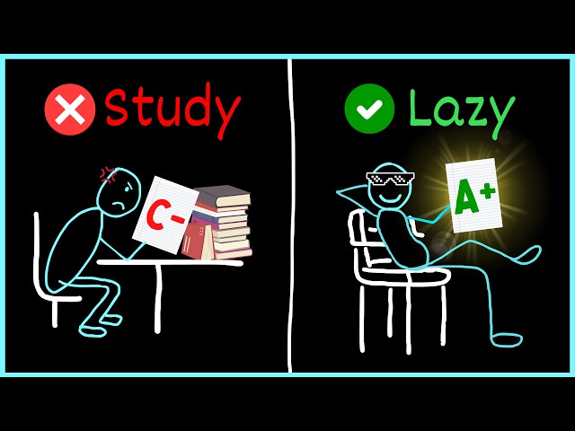 Why LAZY students get better grades than YOU