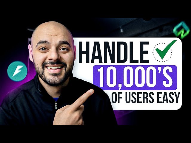 How to Make an App Handle THOUSANDS of Users Per Second [FastAPI + Neon]