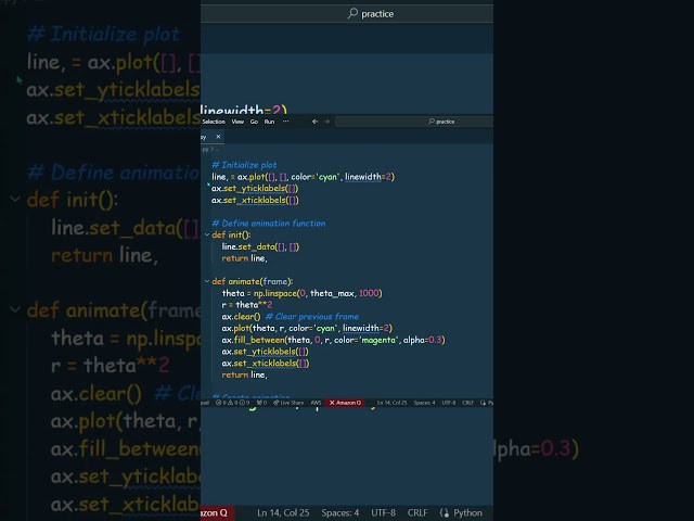 Python Spiral Animation: A Mesmerizing Visual Journey
