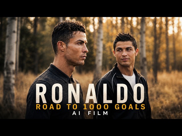 RONALDO GOODBYE 😢 | Road to 1000 Goals | AI Film (Cristiano Ronaldo Meets His Younger Self)