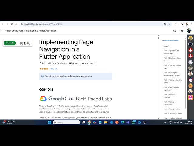 [NEW 2025] Implementing Page Navigation in a Flutter Application || Easy Lab Solution || Arcade 2025