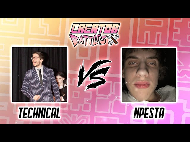 Creator Battles: Technical vs. npesta (Highlights) | Geometry Dash