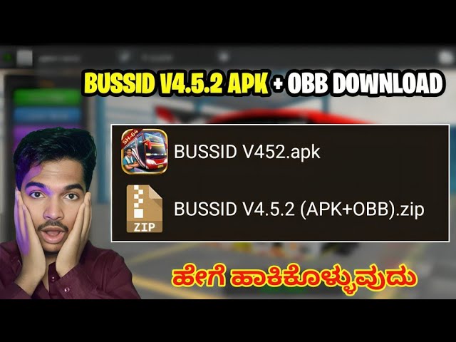 🔥 BUSSID v4.5.2 APK + OBB | Download & Install in Kannada