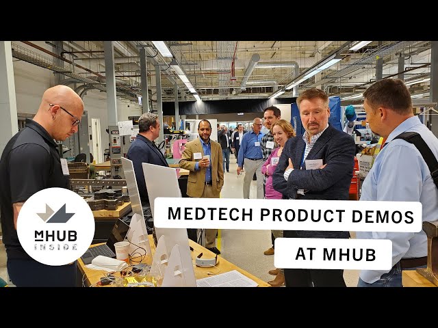 MedTech Product Demos in the mHUB Labs
