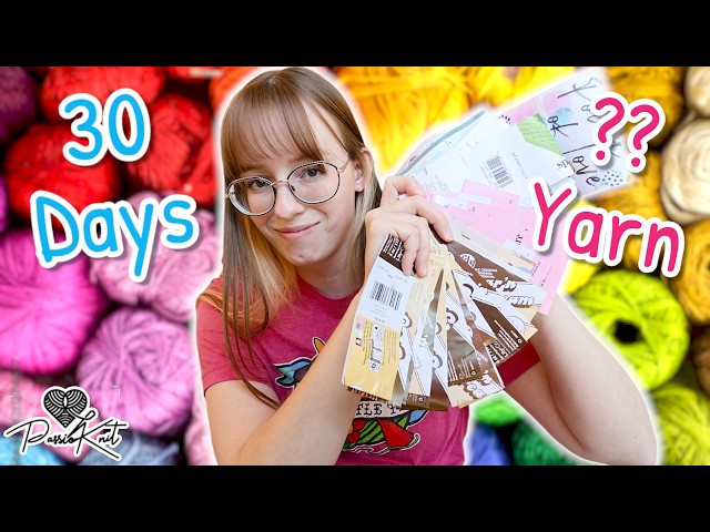 How Much Yarn Did I Use in September? | PassioKnit Kelsie