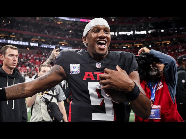 Michael Penix Jr's Best plays from 313 yard game vs. Commanders | Highlights