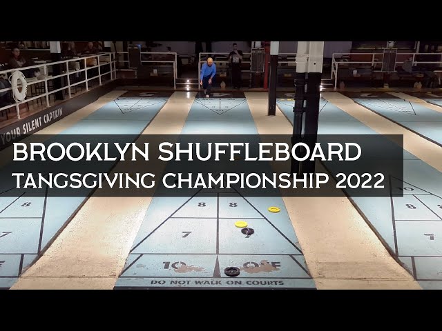 The Wild Final Match of the 2022 Brooklyn Shuffleboard Tangsgiving Championship (Full Match)