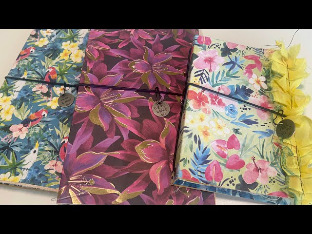 Travel journal tutorial // traveler notebook style